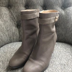 NINE WEST Leather Boots Size 7.5